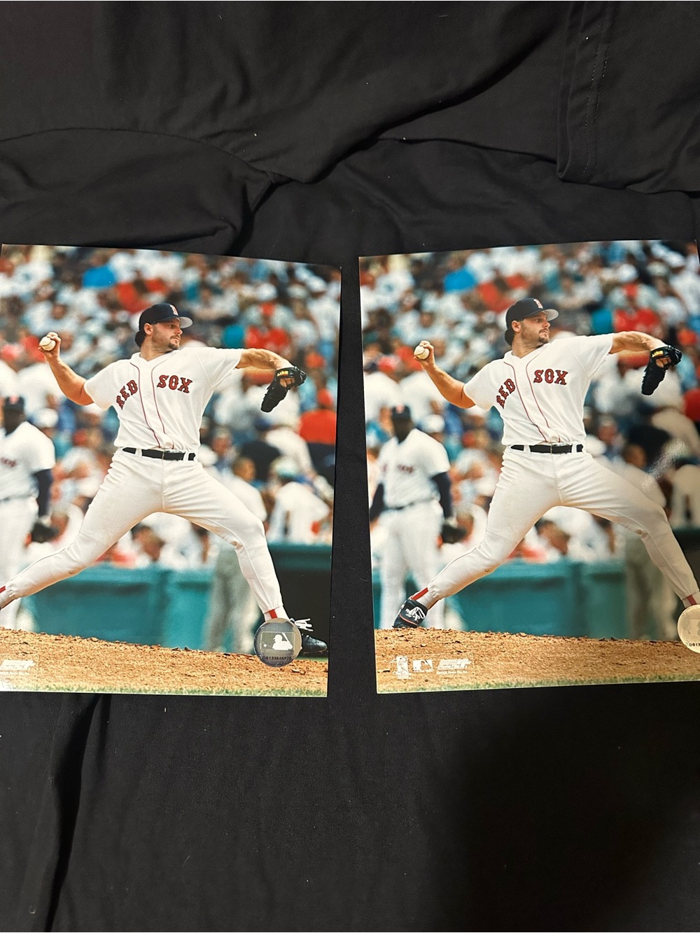 Boston Red Sox roger Clemens Photo Prints 8x10 lot of 2